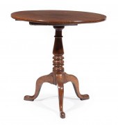 QUEEN ANNE WALNUT TILT-TOP TAB