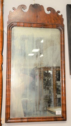 QUEEN ANNE WALNUT VENEERED