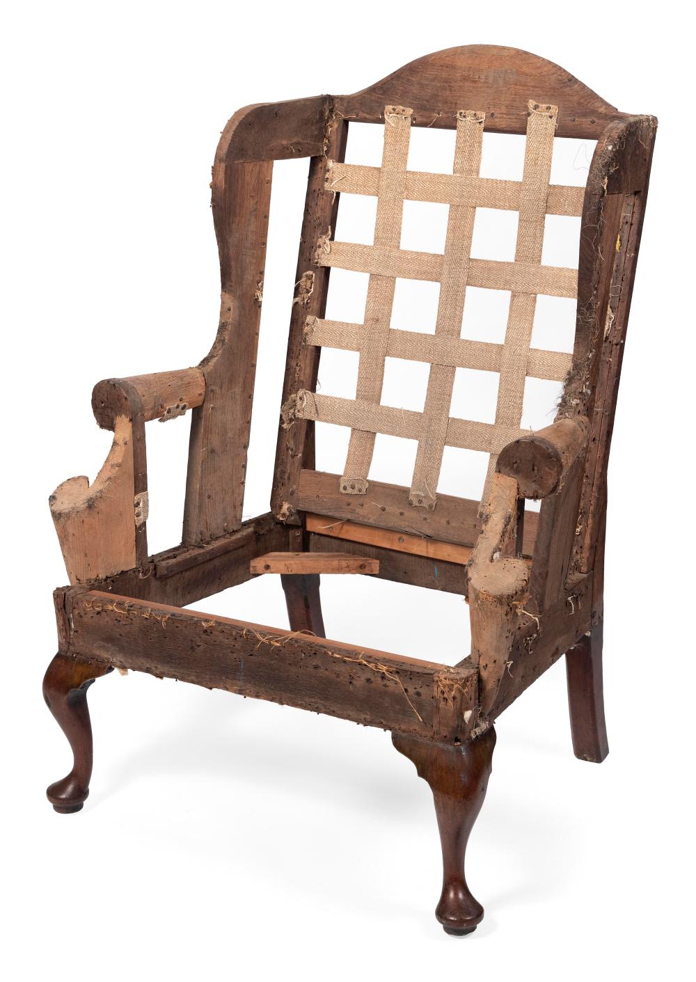 QUEEN ANNE WING CHAIR PENNSYLVANIA,