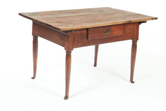 QUEEN ANNE WORK TABLE.  American 
