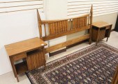 QUEEN HEADBOARD AND NIGHTSTAND