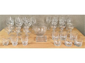 Queen Lace crystal set, with hand