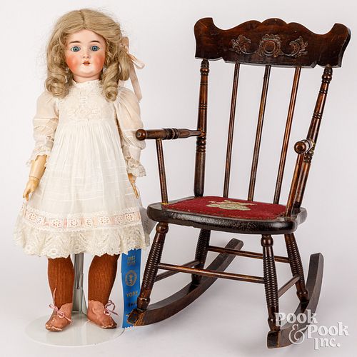 QUEEN LOUISE, GERMAN BISQUE HEAD