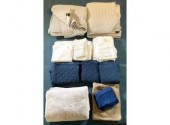 Queen size Matouk white with t