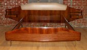 QUEEN SIZE ROSEWOOD BED BY SIL