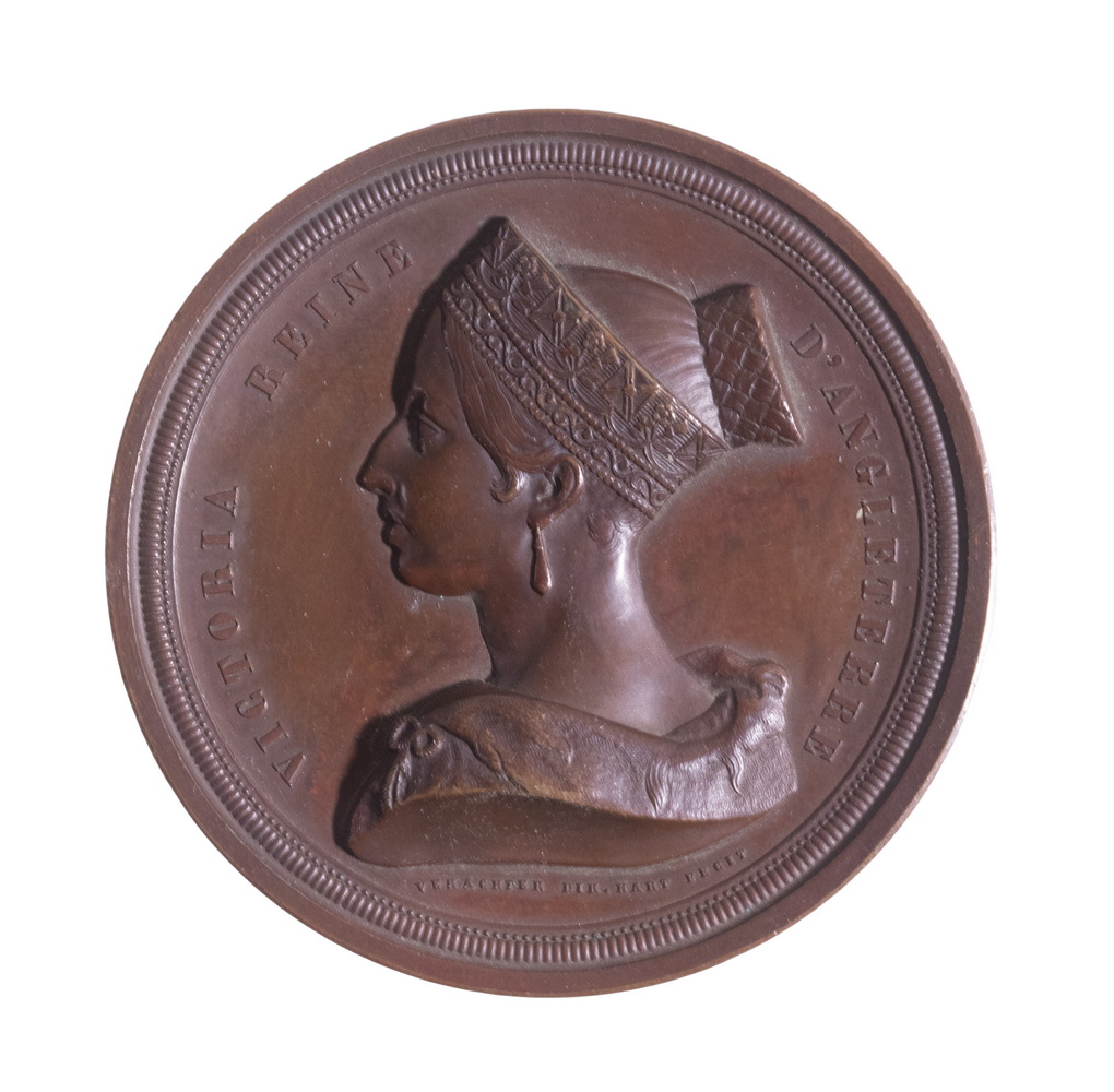 QUEEN VICTORIA 1845 BRONZE