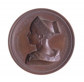 QUEEN VICTORIA 1845 BRONZE MED
