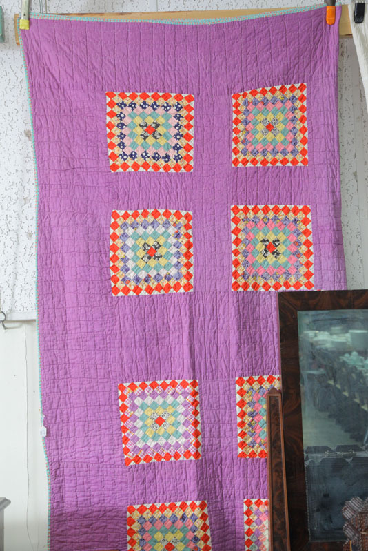 QUILT  GRANDMOTHER'S PRIDE PATTERN.