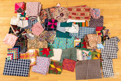 QUILT PATCHES, HOMESPUN AND