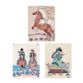 QUINCY TAHOMA, GROUP OF THREE