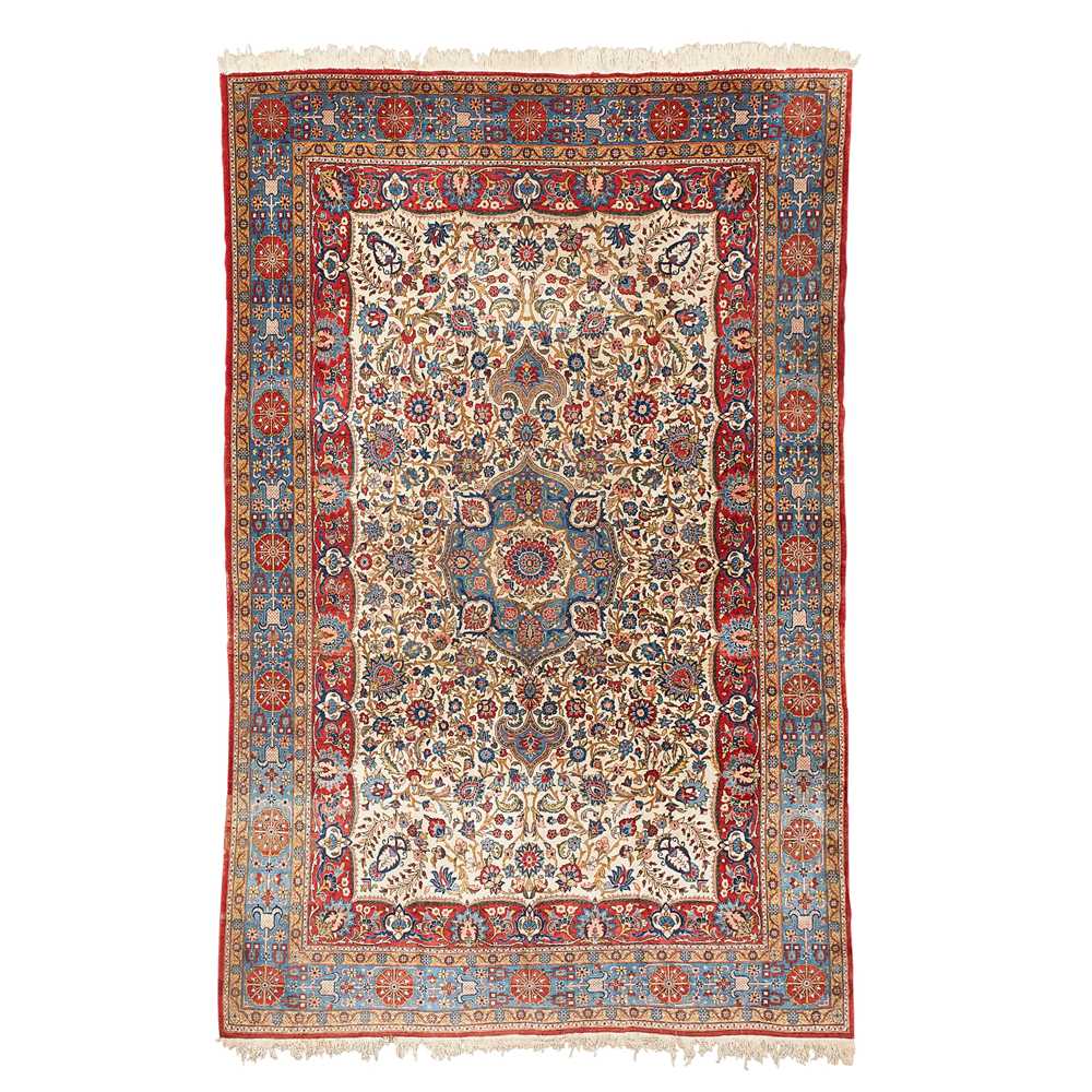 QUM CARPET CENTRAL PERSIA, MID 20TH