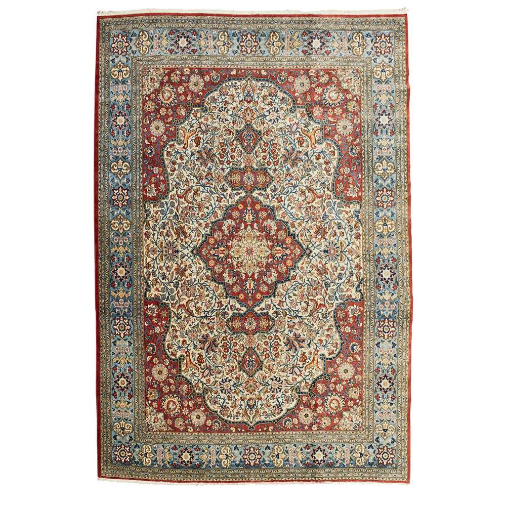 QUM CARPET CENTRAL PERSIA, MID/LATE