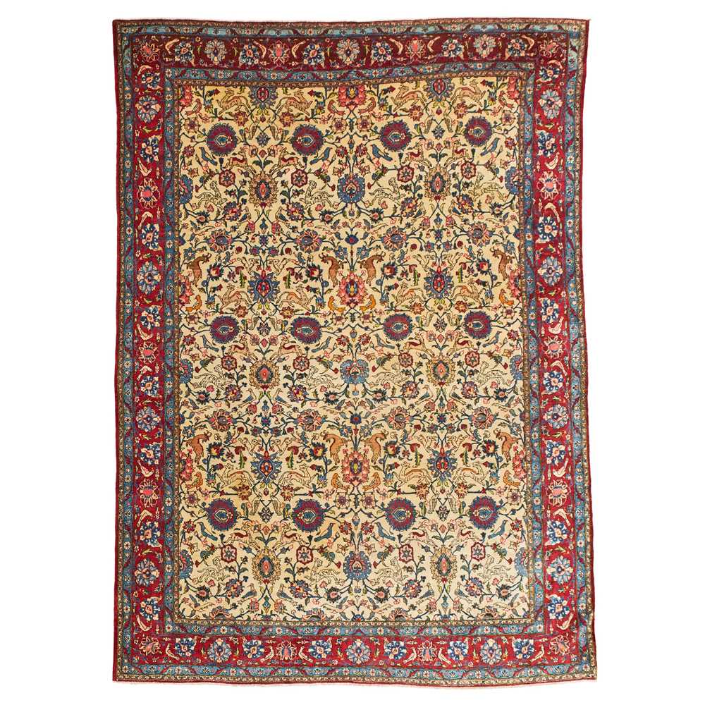 QUM 'HUNTING' CARPET CENTRAL