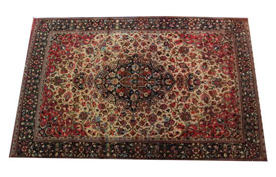 QUM RUG. - 4 ft. 6 in. x 6 ft. 9