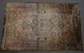 QUM SILK RUG, MID-20TH CENTURY