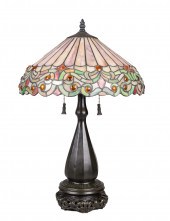 Quoizel stained glass table la