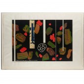R. B. KITAJ, LITHOGRAPH R. B.