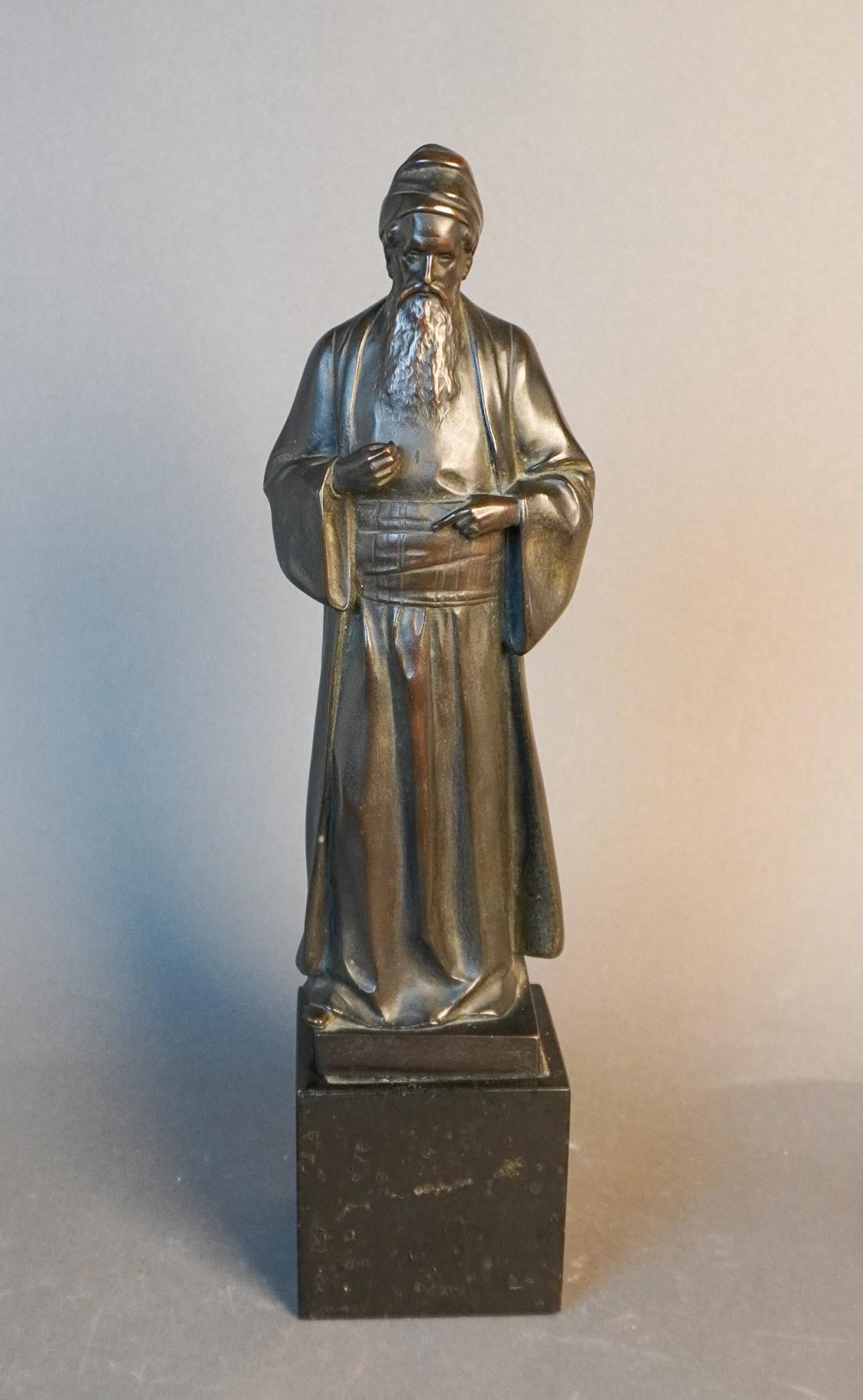 R. BERNHARD BRONZE FIGURE OF