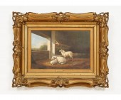 R. Berteaux oil on canvas of s