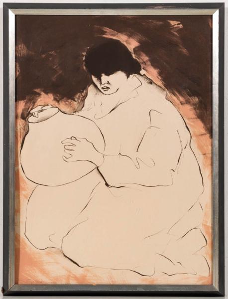 R. C. GORMAN (1931-2005) PENCIL