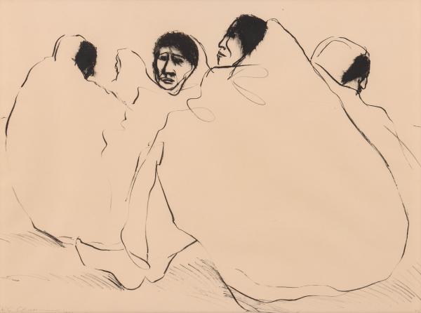 R. C. GORMAN (1931-2005) PENCIL
