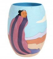 R. C. GORMAN GLAZED POTTERY VA
