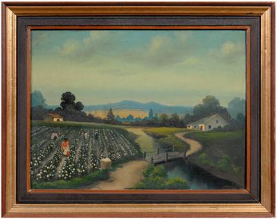 R. C. Merck Georgia painting