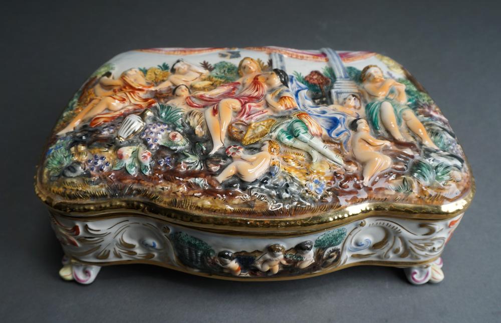 R. CAPODIMONTE ITALIAN FIGURAL