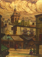 R. DE PEREA (SPANISH, 20TH CEN