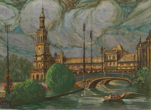 R. DE PEREA (SPANISH, 20TH CENTURY)