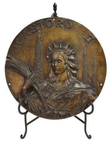 R. GALDINI BRONZE SAINT BARBARA