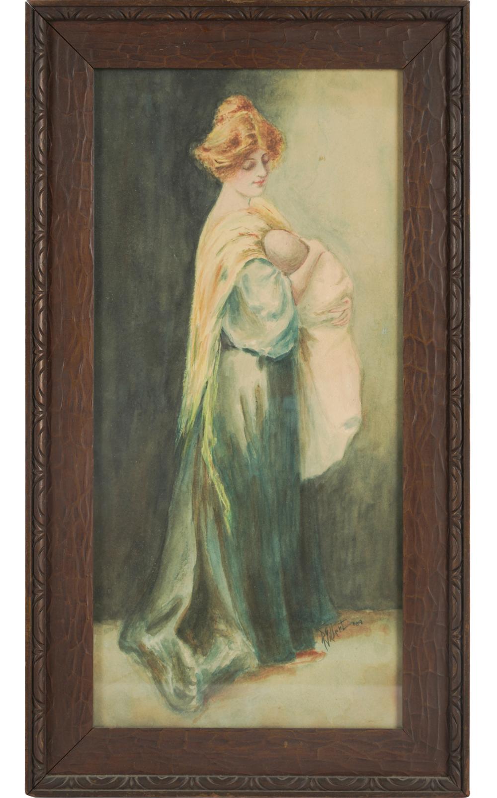 R. GILBERT: WOMAN WITH