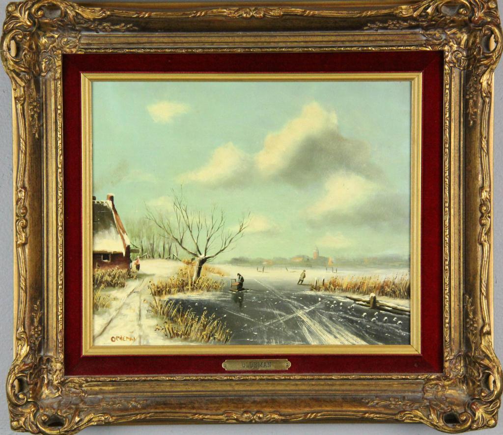 R. H. Oldeman Oil Painting On