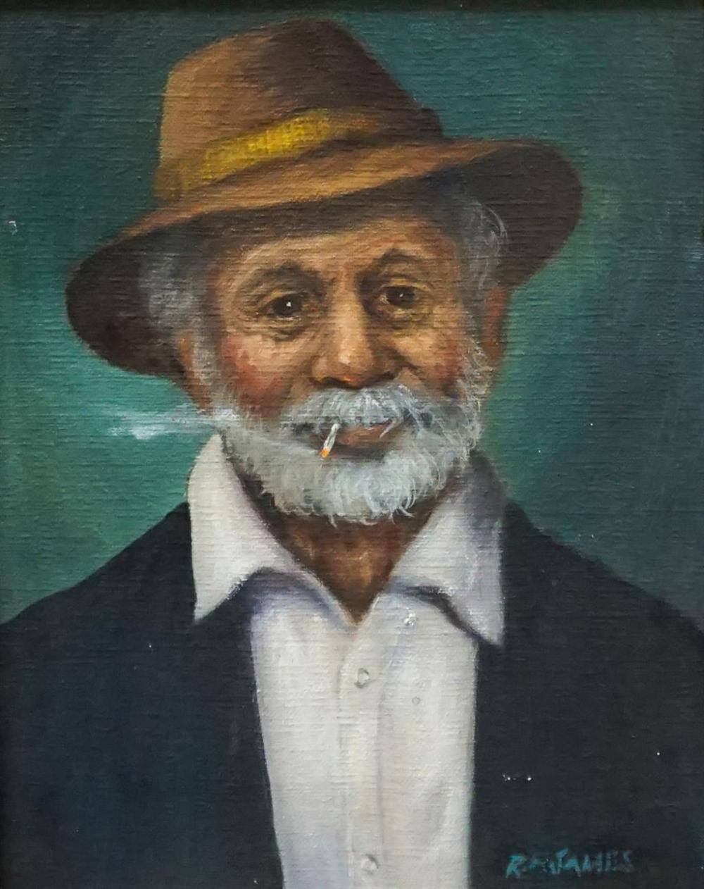 R JAMES, PORTRAIT OF AN AFRICAN