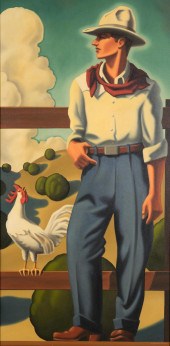 R. KENTON NELSON OIL ON CANVAS