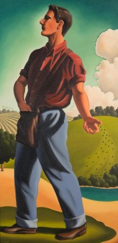 R. KENTON NELSON OIL ON CANVAS