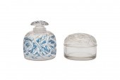 R. LALIQUE CLEAR GLASS EPINES