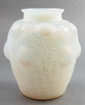 R. LALIQUE "DOMREMY" OPALESCEN