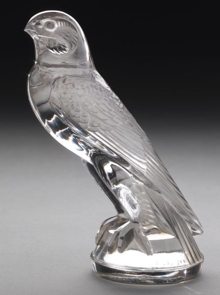 R. Lalique ''Faucon'' hood ornament