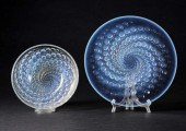R. LALIQUE FRANCE GLASS 'VOLUT