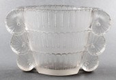 R. LALIQUE "JAFFA" FROSTED ART
