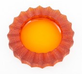 R. LALIQUE "JAMAIQUE" AMBER GL