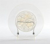 R. Lalique Marienthal plate ci