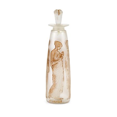 R. Lalique Molded Glass Ambre