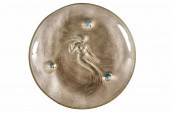 R. LALIQUE OPALESCENT GLASS CH