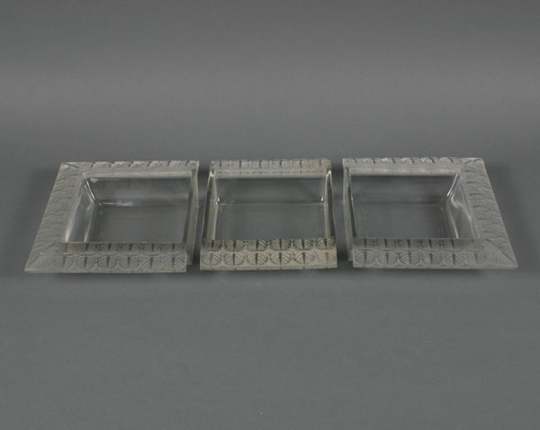 R. Lalique three part serving