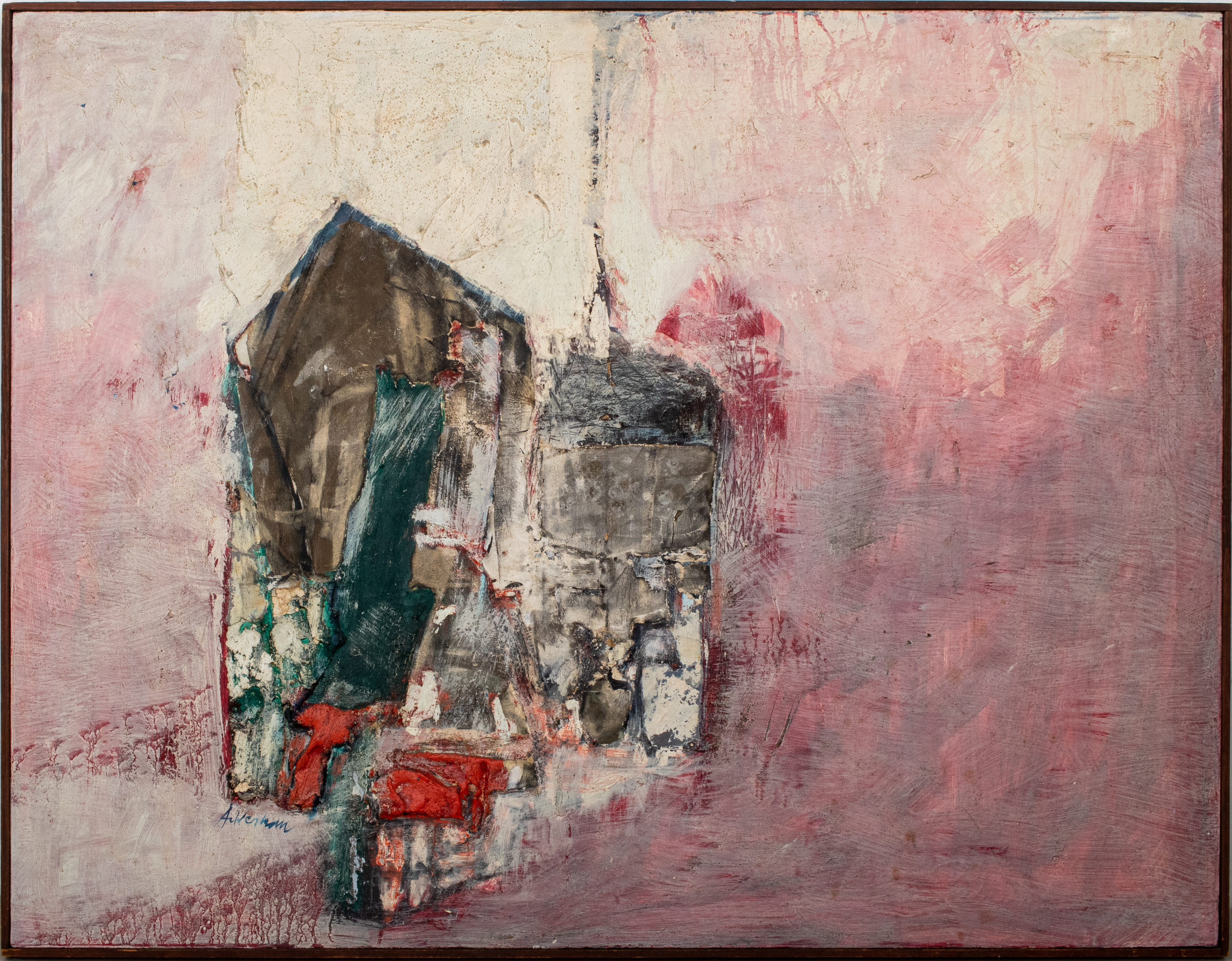 R. S. ACKERMAN "AFLAME" ABSTRACTION