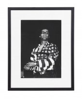 R. SCHERMAN B&W PHOTO OF ABBIE