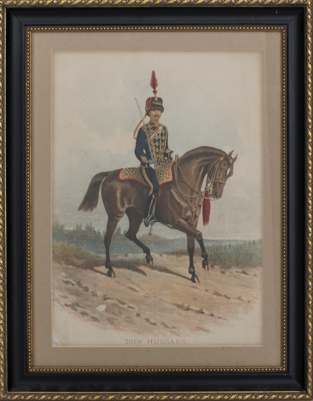 R. SIMKIN, "20TH HUSSARS"