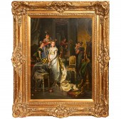 R. STANFORD, LARGE PAINTING R.